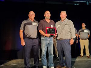 Rick Fisher won the 2021 Allison Transmission Guild Star Award